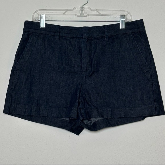 LOFT Ann Taylor Made and Love Denim Shorts Dark Wash for Women Size 8/29 - Picture 2 of 11
